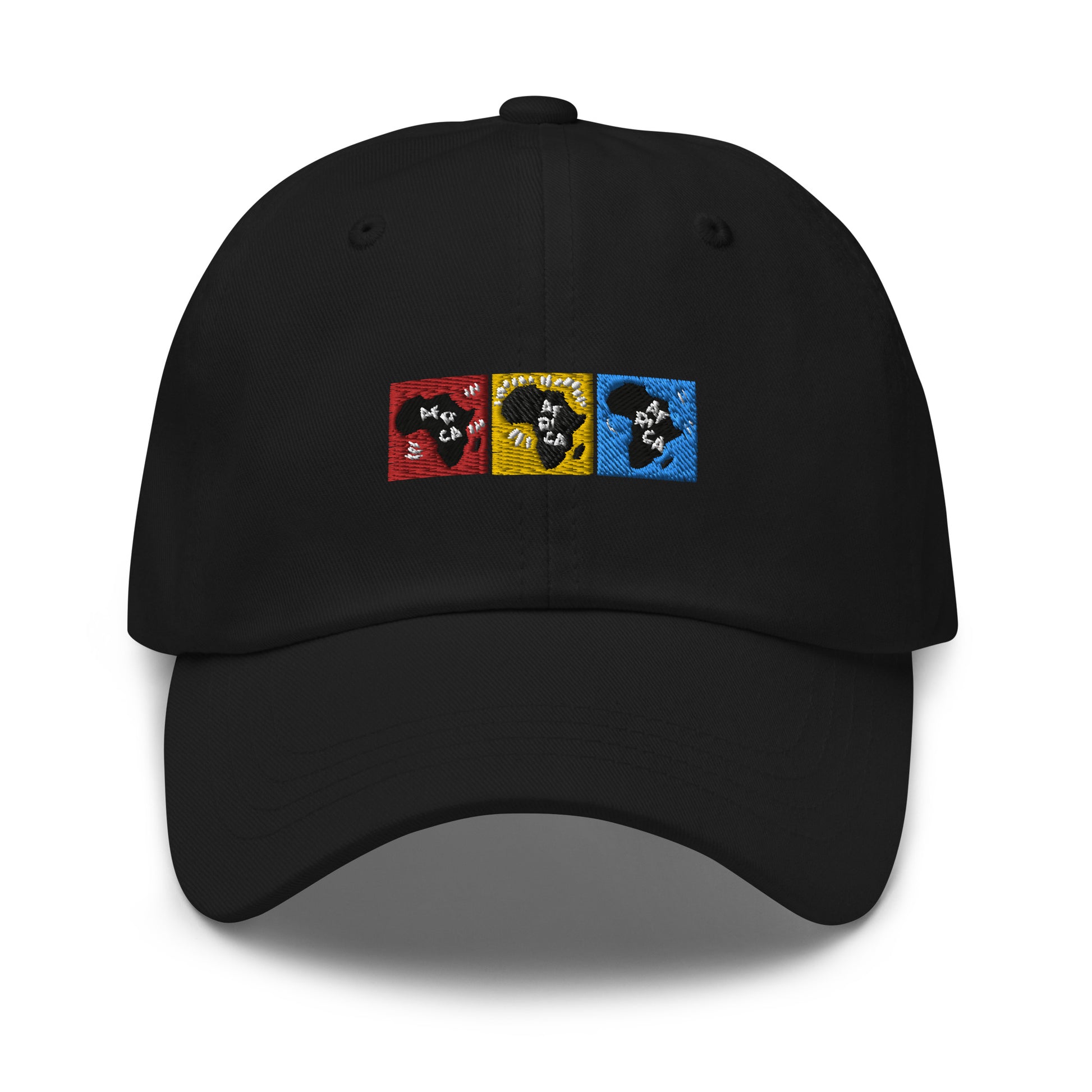AFRICA PRIMARY Dad Hat (Black) - SOULSKY