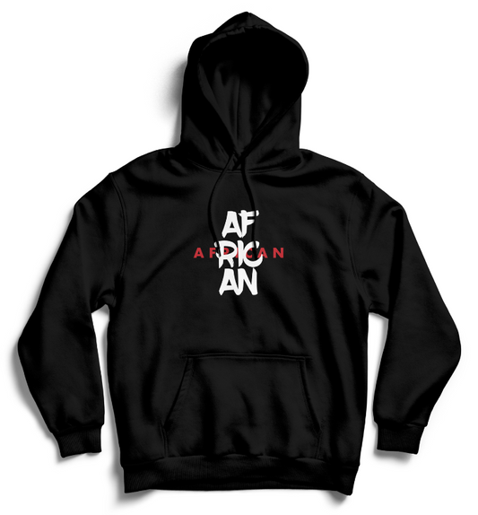 AFRICAN SAMURAI Hoodie (Black) - SOULSKY