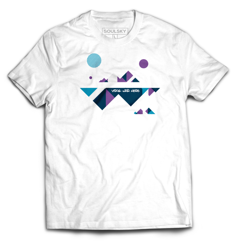 MOUNTAIN TOP Tee (White) - SOULSKY