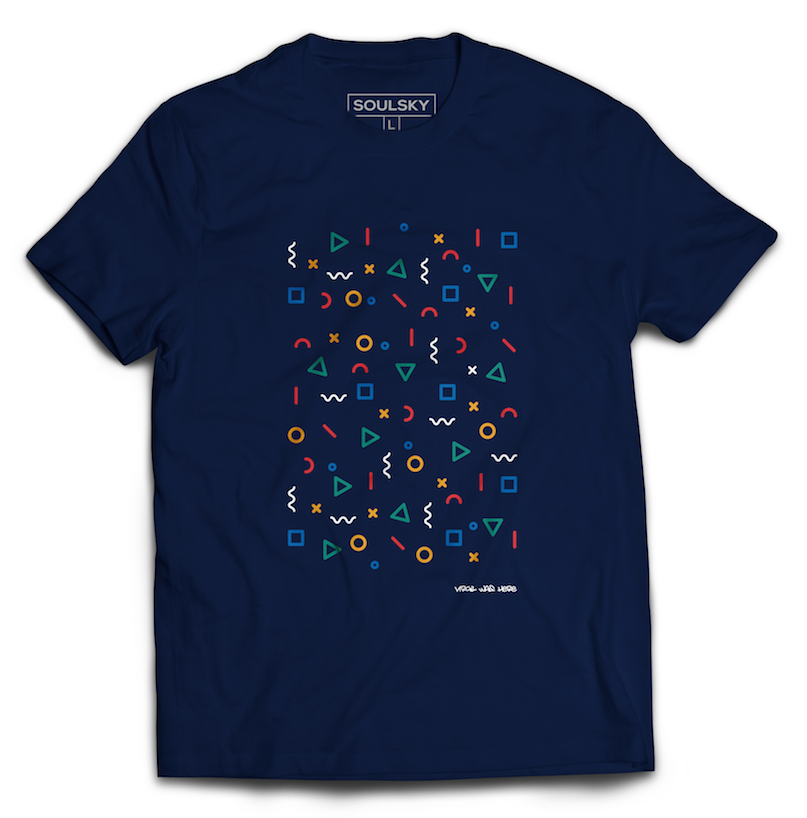 COSMIC Tee (Navy Blue) - SOULSKY