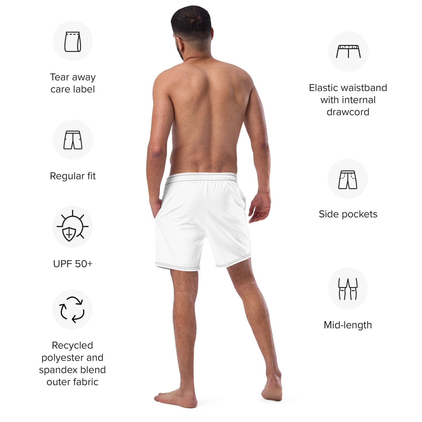 WARM Men's Swim Trunks