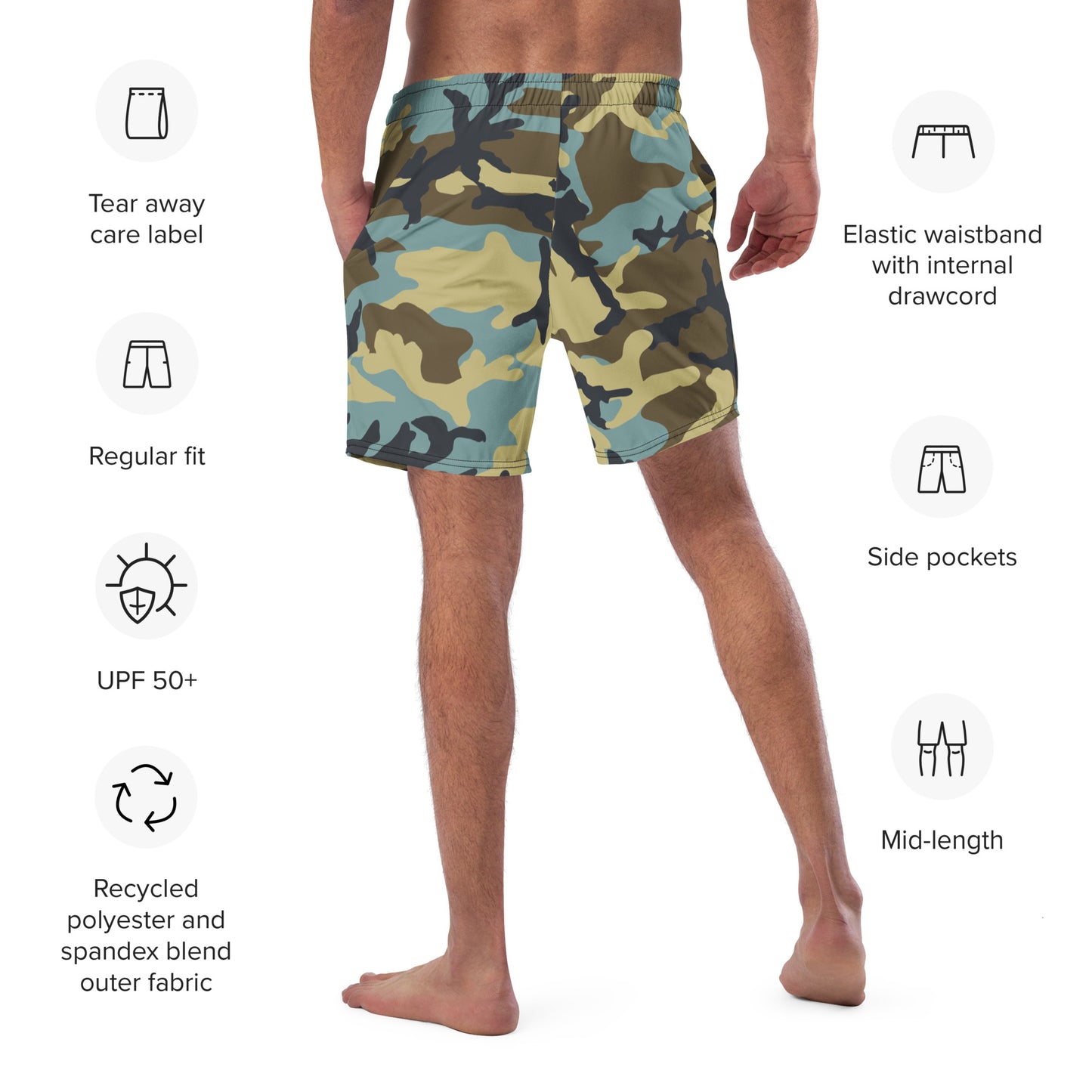 ADAPT Men's Swim Trunks