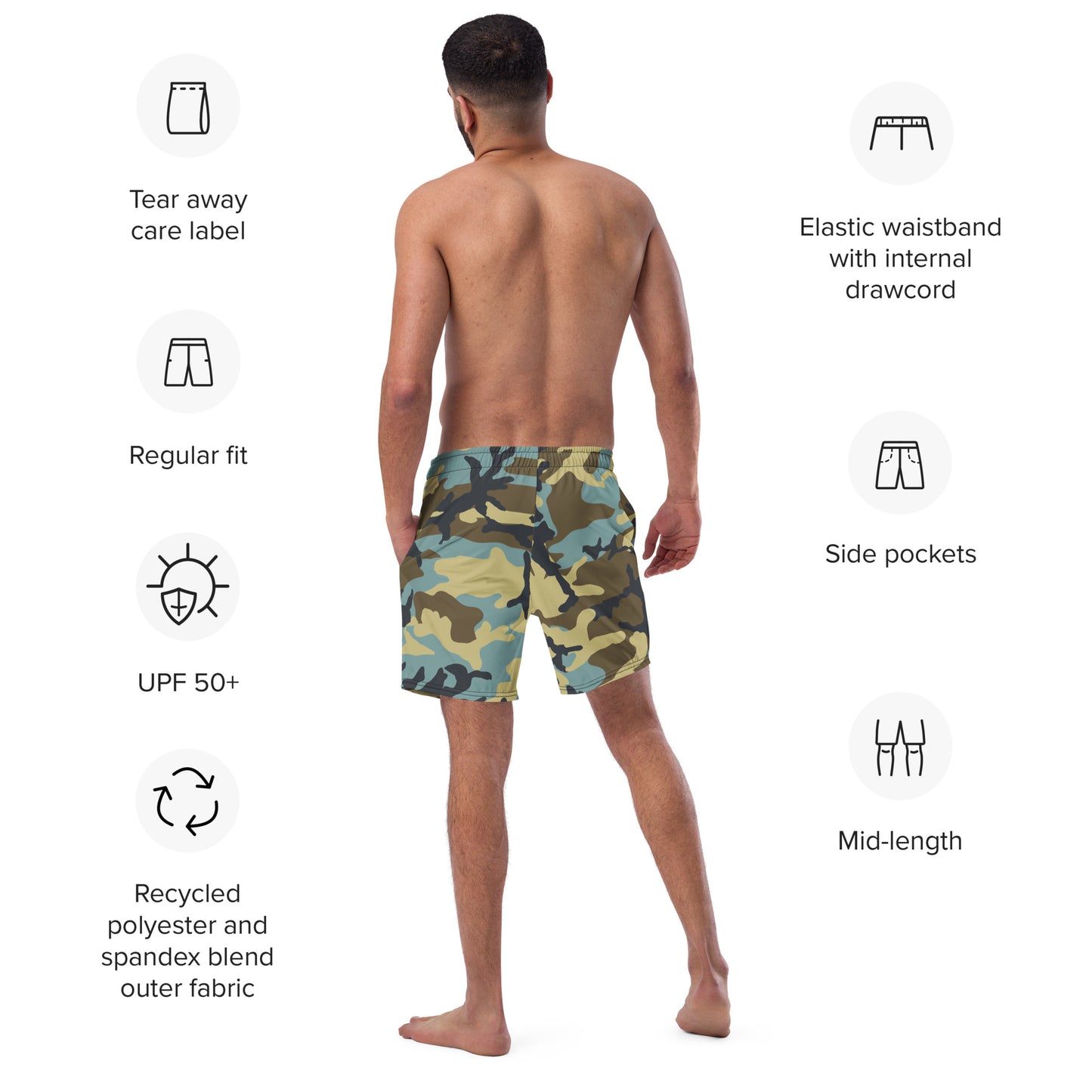 ADAPT Men's Swim Trunks