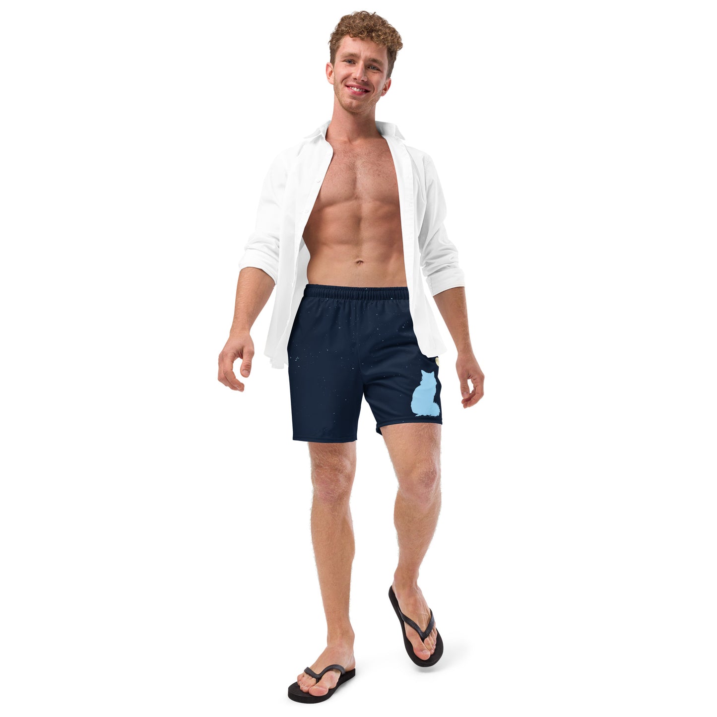 STAR GAZING Men's Swim Trunks