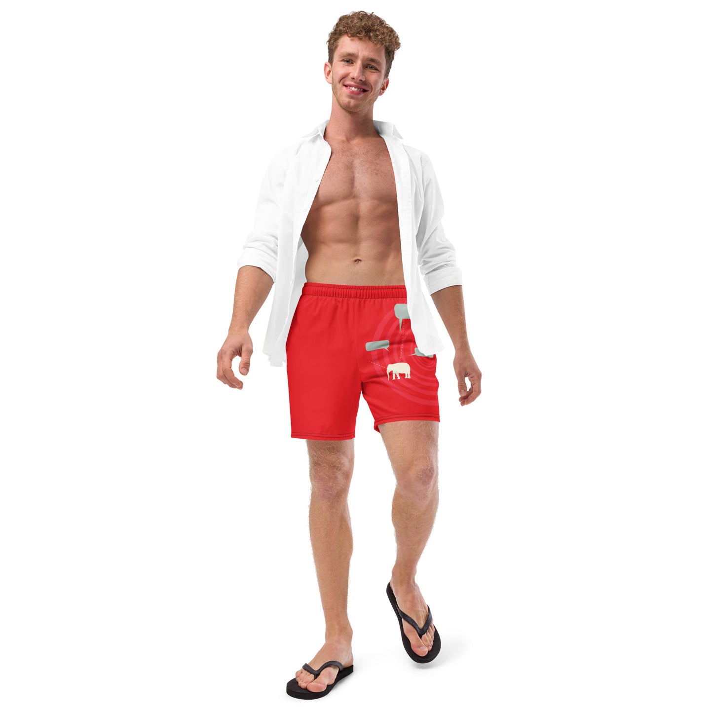 EXPRESS YOURSELF Men's Swim Trunks