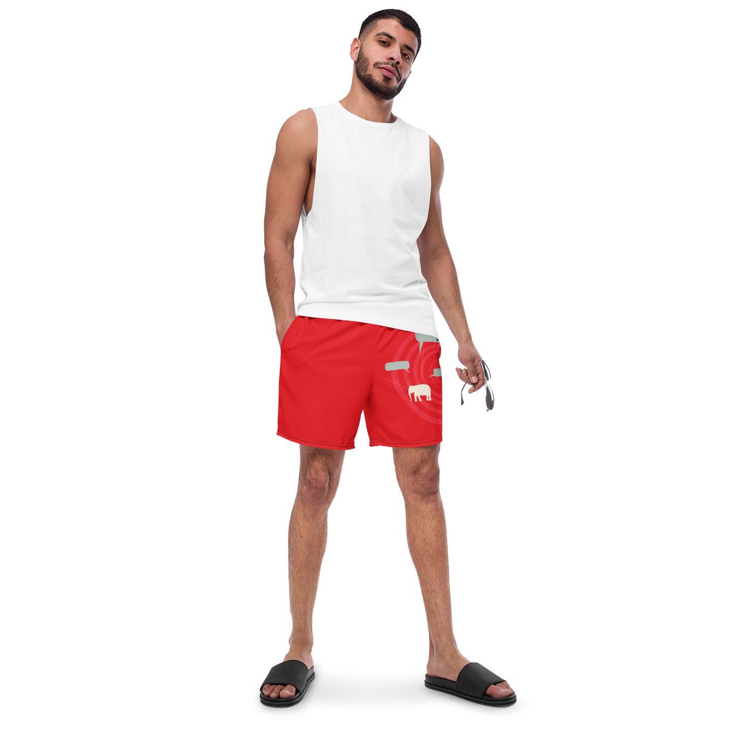 EXPRESS YOURSELF Men's Swim Trunks