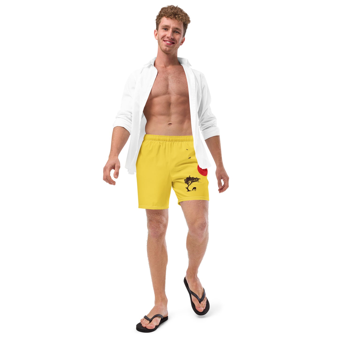 DREAM BIG Men's Swim Trunks