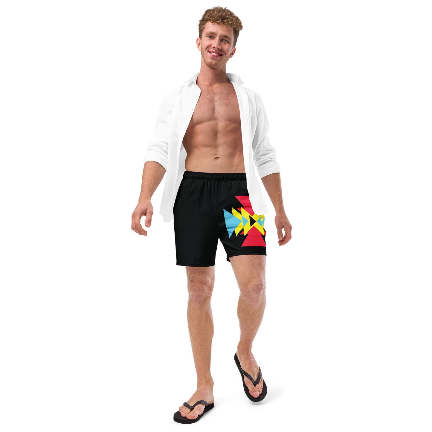 BE BRAVE Men's Swim Trunks