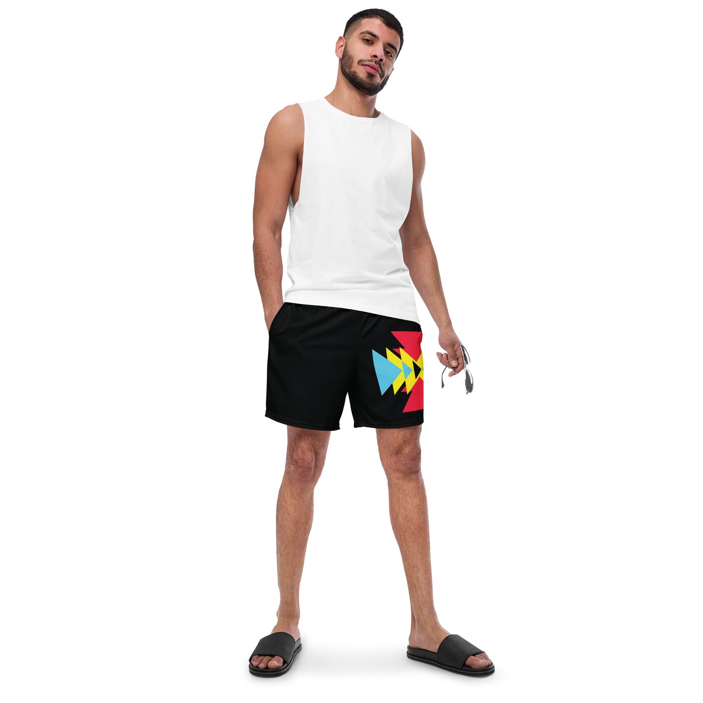 BE BRAVE Men's Swim Trunks