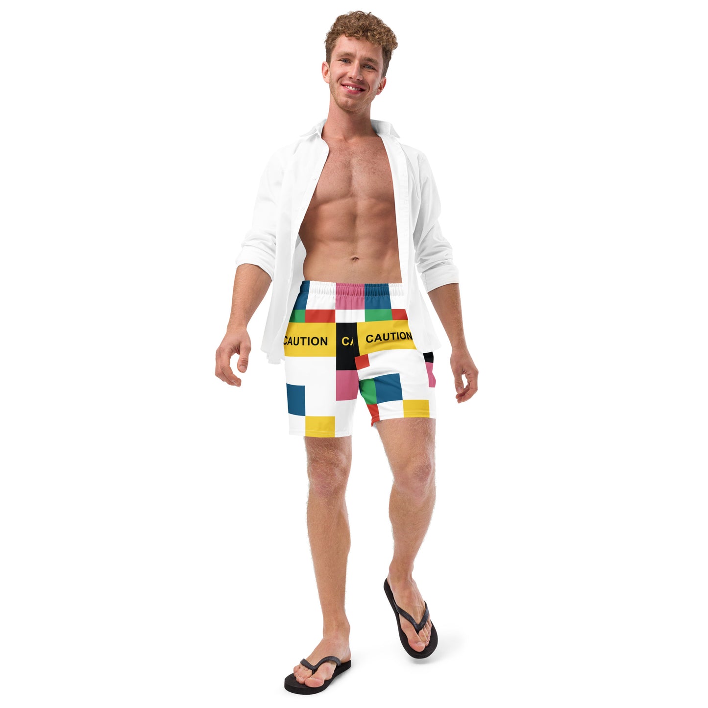 PATTERN MAKER Men's Swim Trunks