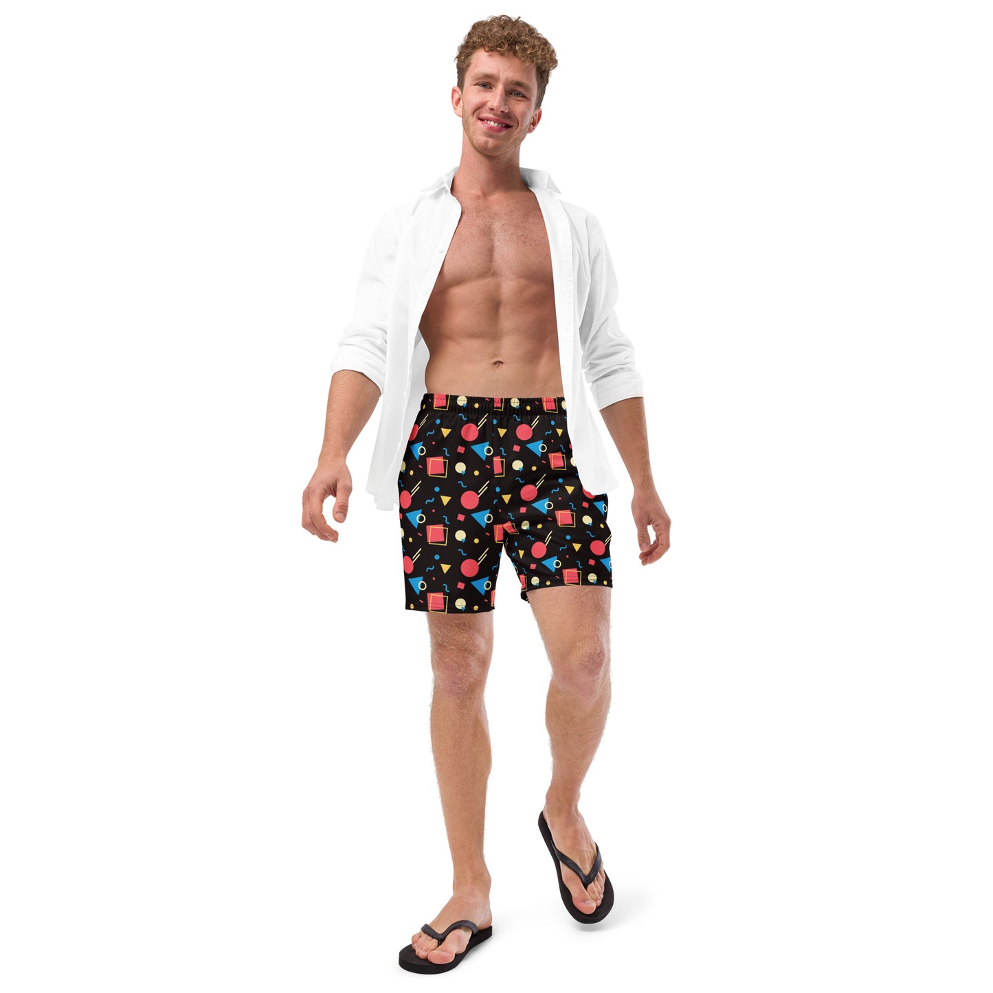 WATERMELON SUMMER Men's Swim Trunks