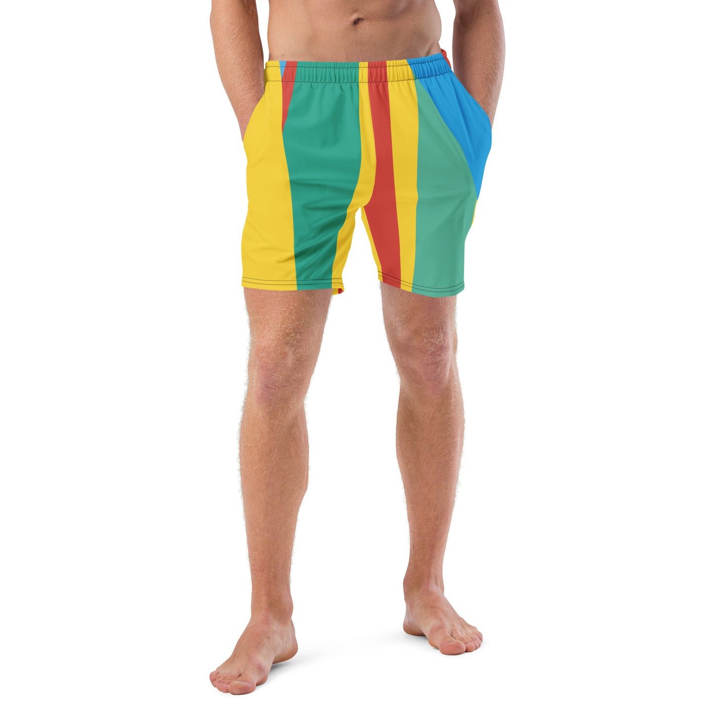 RAY OF LIGHT Men's Swim Trunks