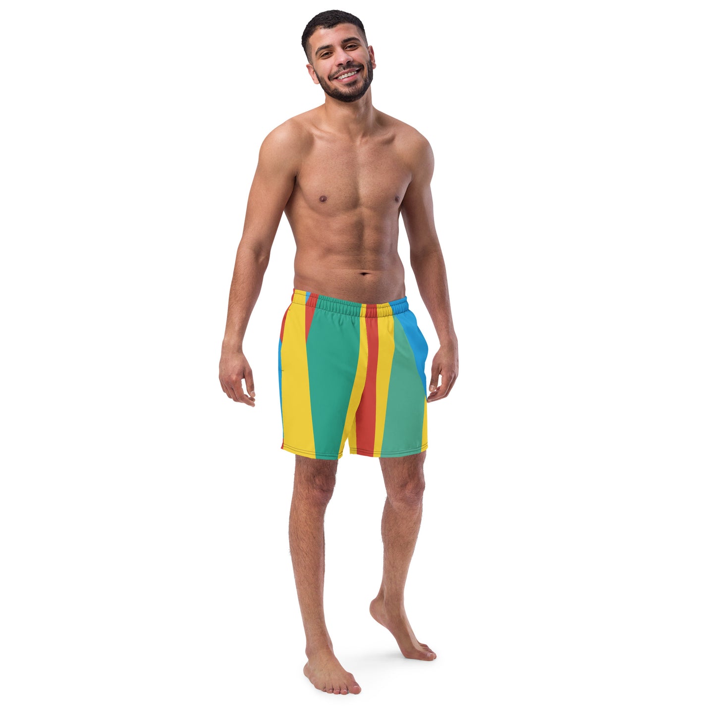 RAY OF LIGHT Men's Swim Trunks