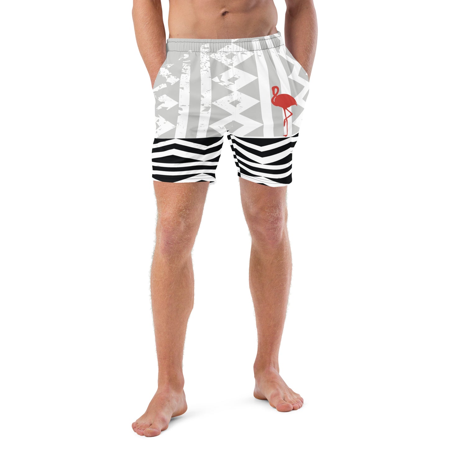 ONE STEP AT A TIME Swim Trunks