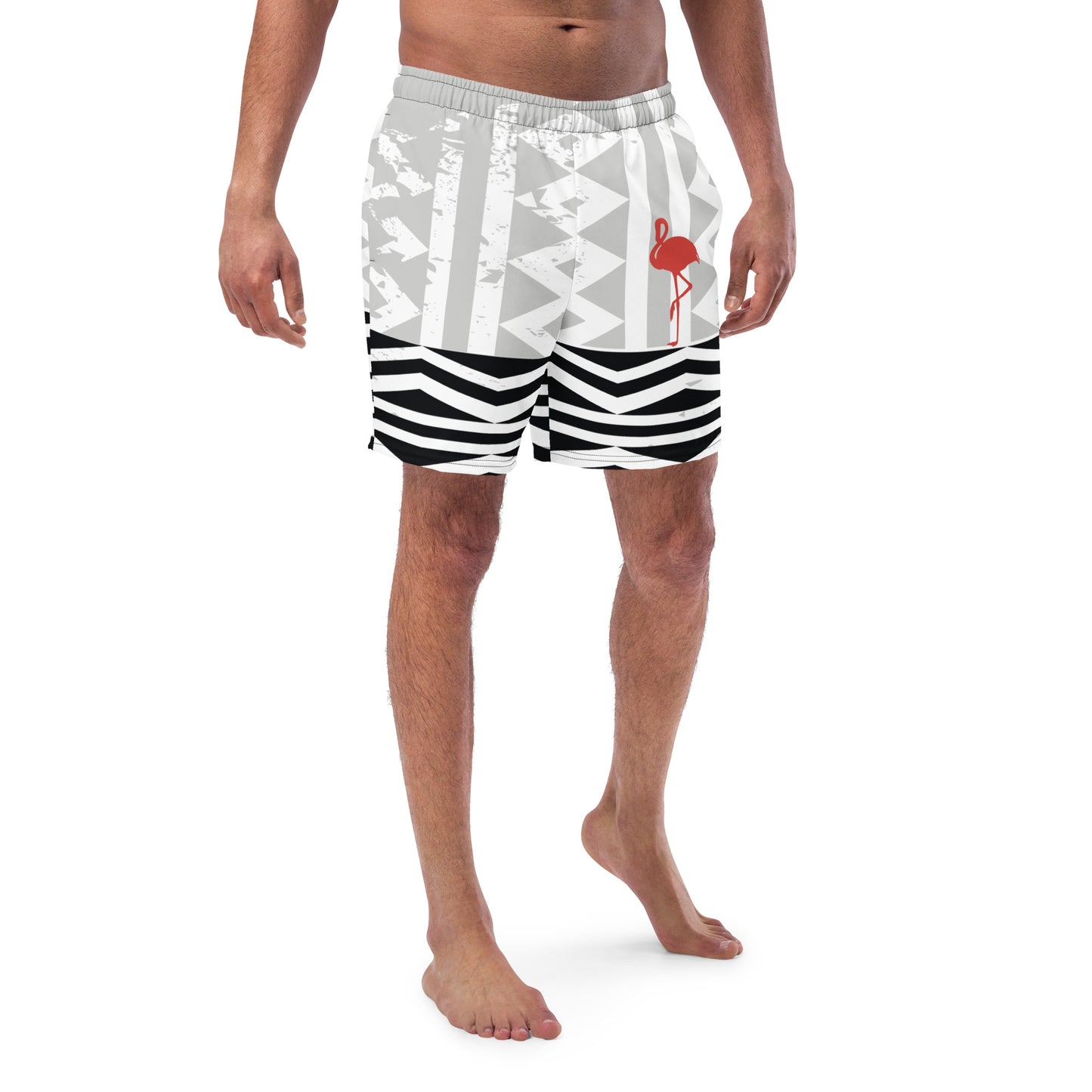 ONE STEP AT A TIME Swim Trunks