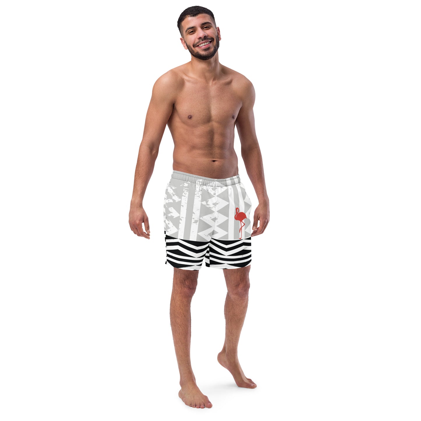 ONE STEP AT A TIME Swim Trunks