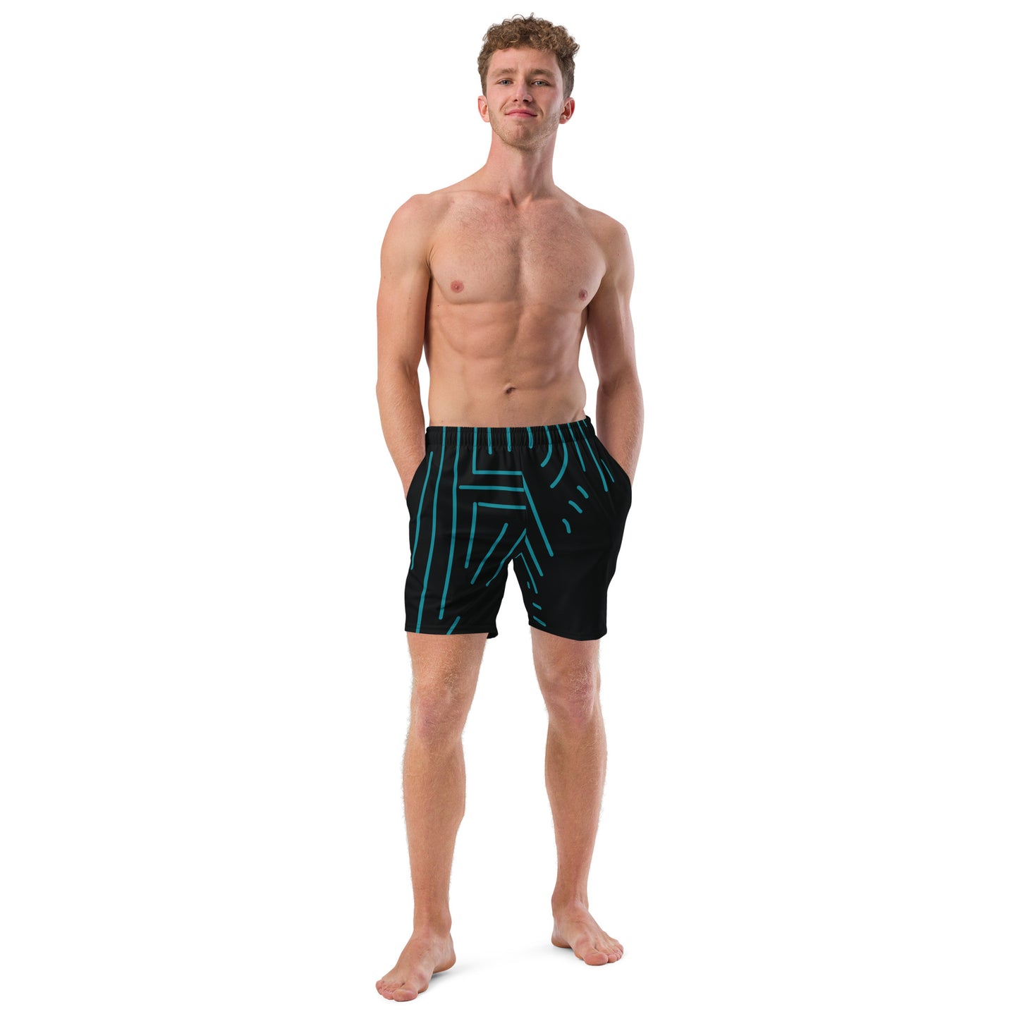 HOLY COW Men's Swim Trunks