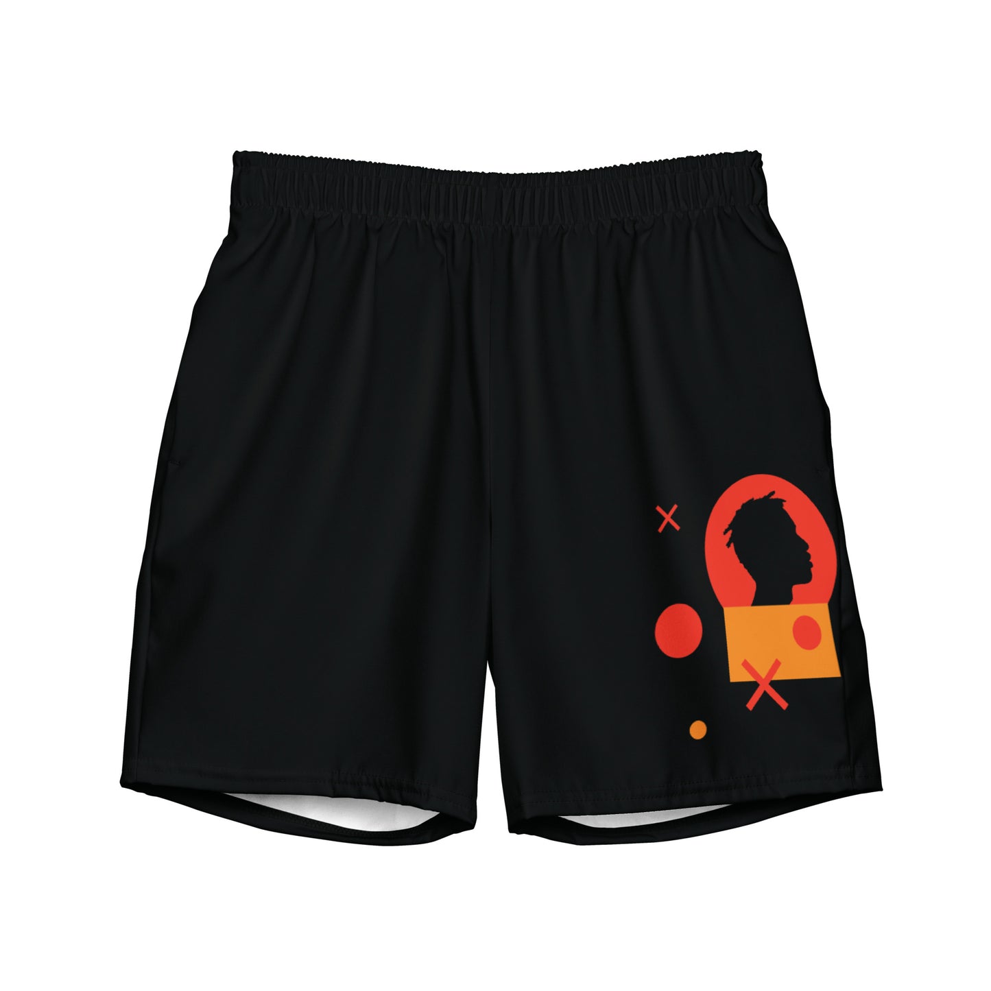 VISIONARY Men's Swim Trunks (Orange Hues)