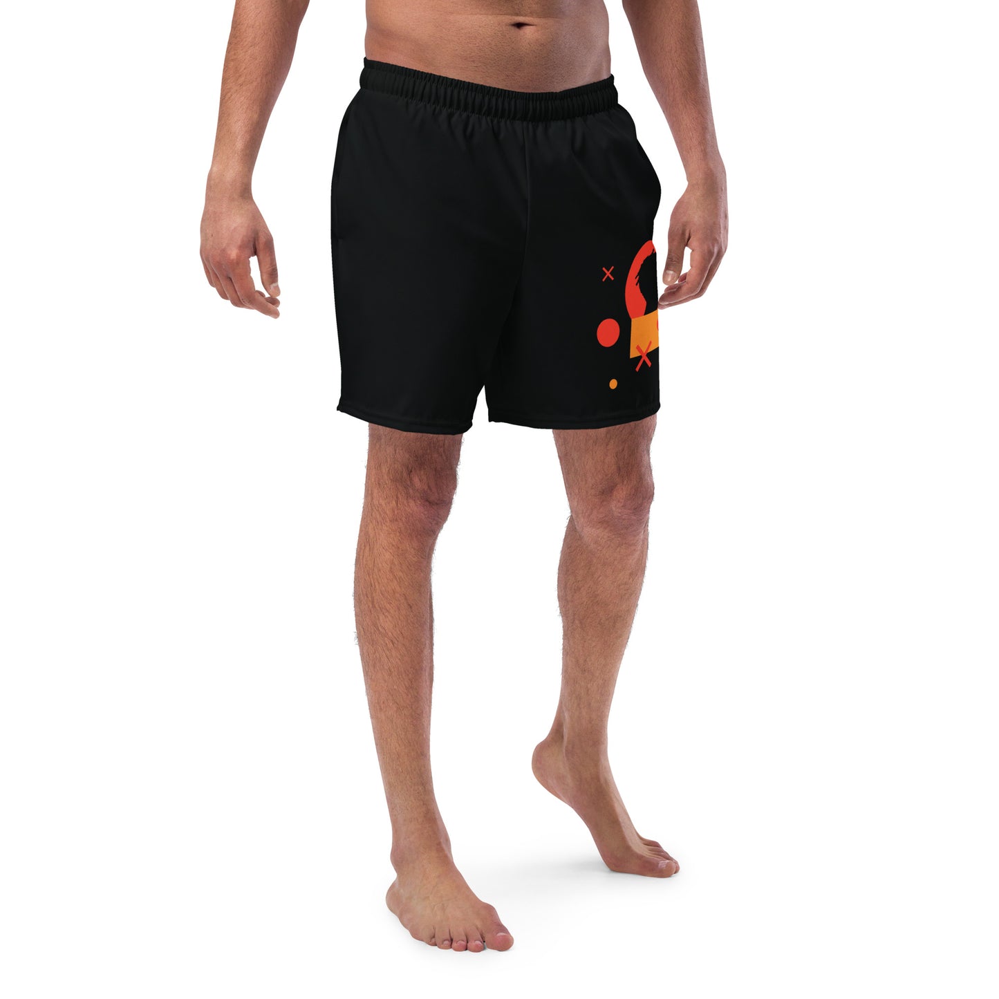 VISIONARY Men's Swim Trunks (Orange Hues)