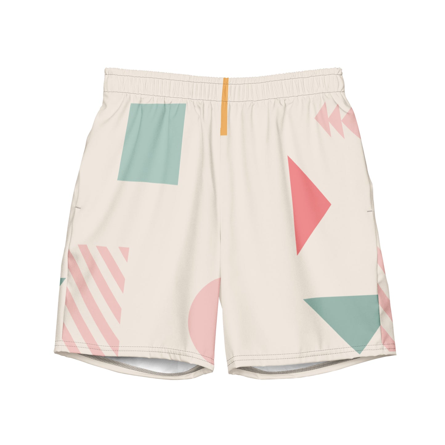 UNIQUE Men's Swim Trunks (Cream)