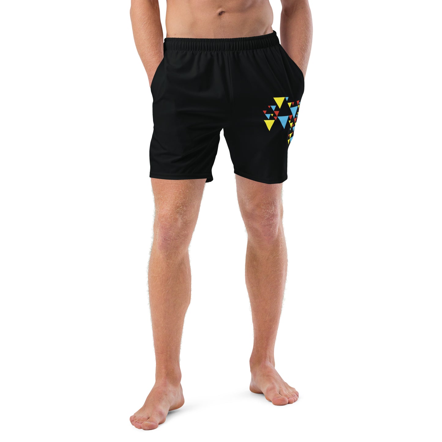 AFRICA IS ELECTRIC Men's Swim Trunks - SOULSKY 
