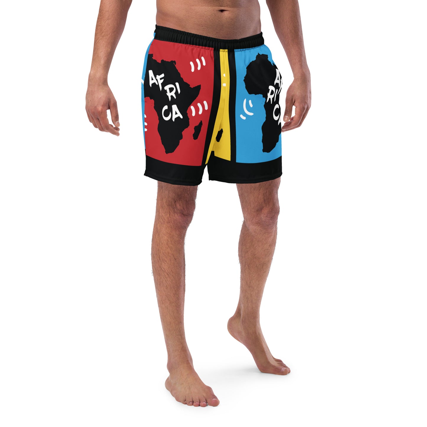 AFRICA PRIMARY Men's Swim Trunks