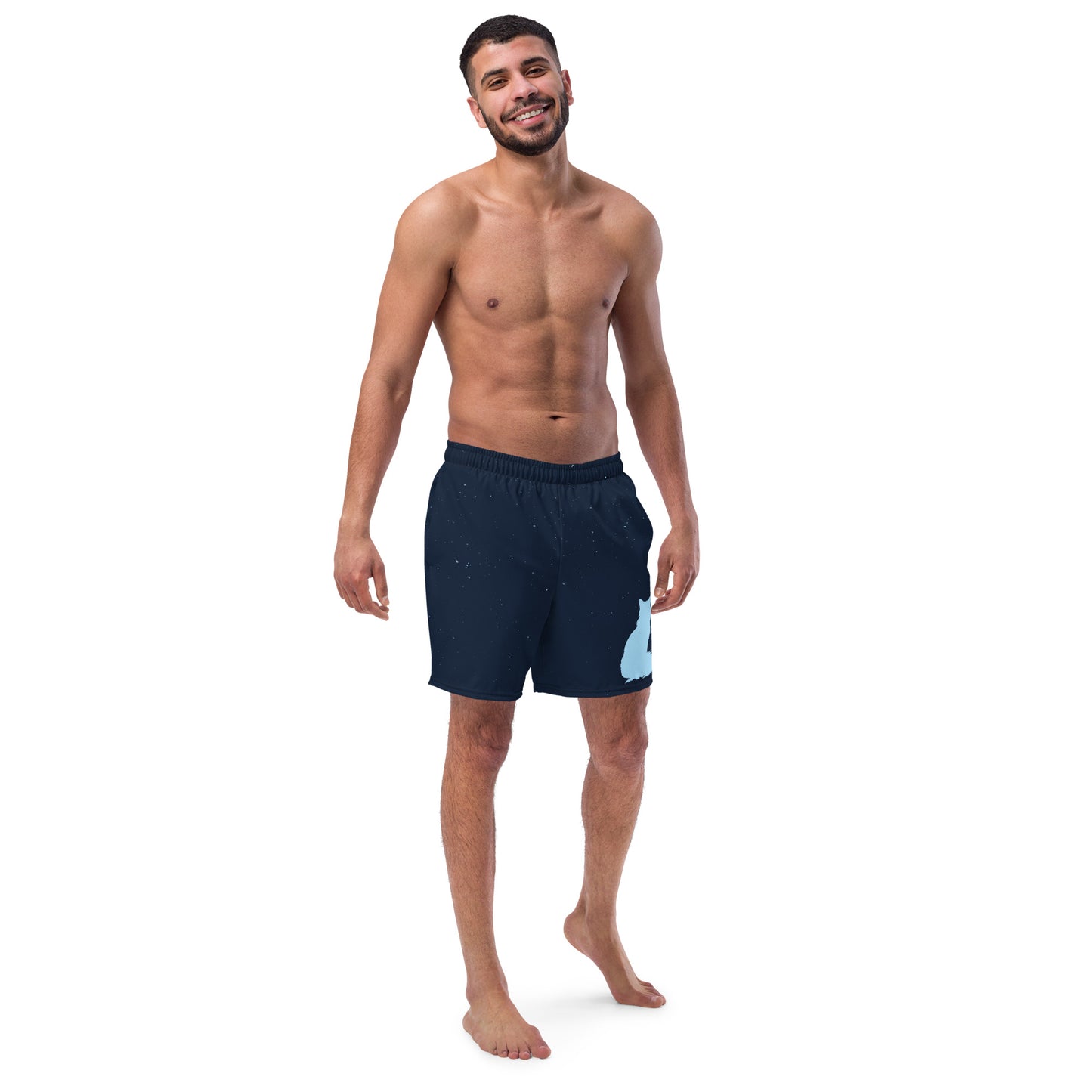 STAR GAZING Men's Swim Trunks