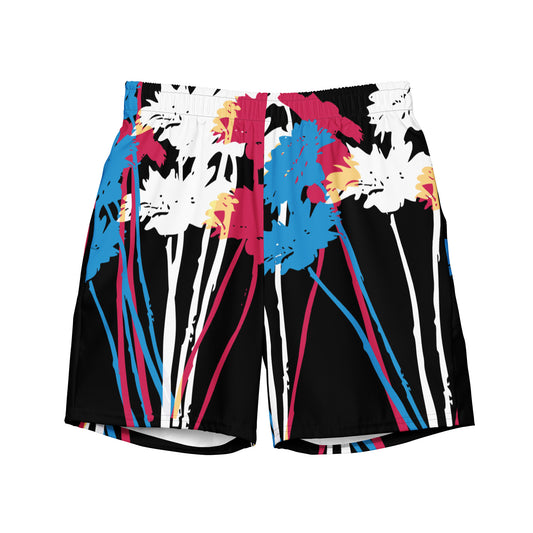 YOUR FLOWERS Men's Swim Trunks