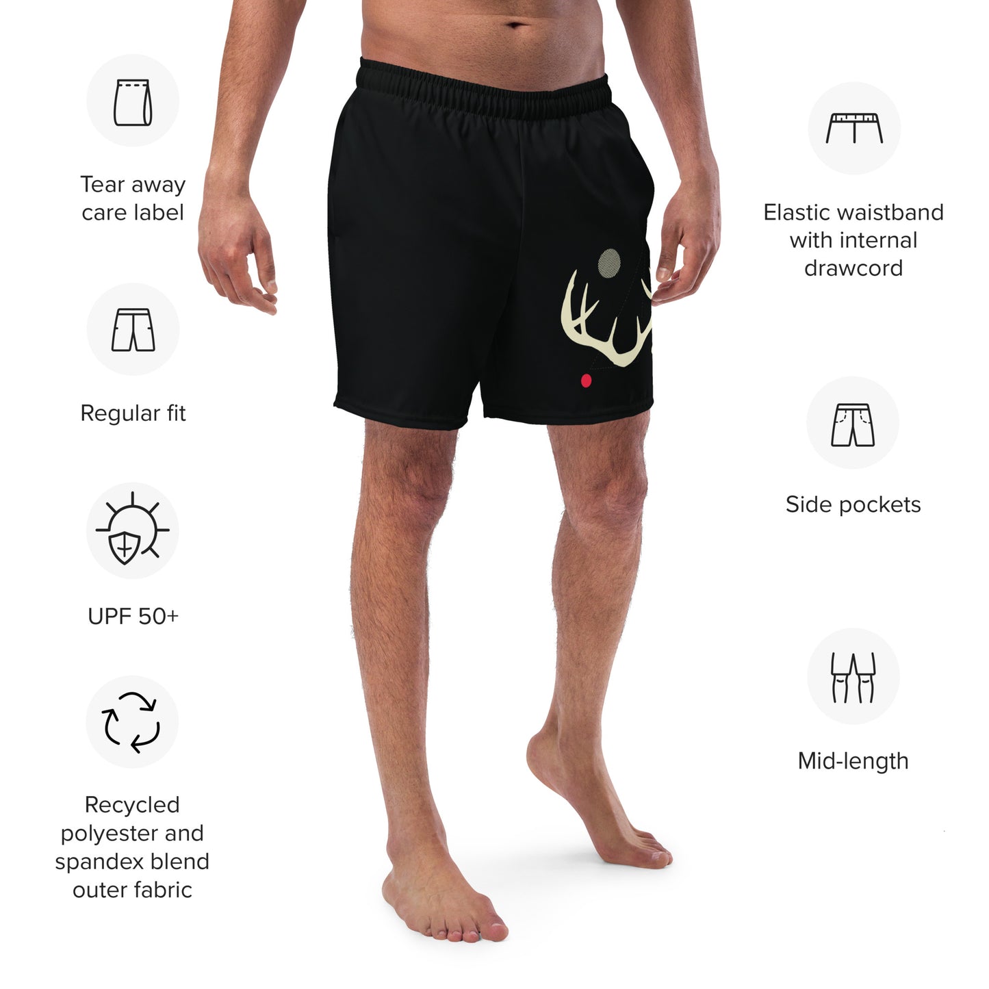 YOU ARE NOT ALONE Men's Swim Trunks