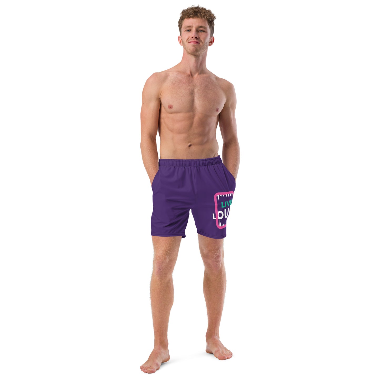 LIVE LOUD Men's Swim Trunks