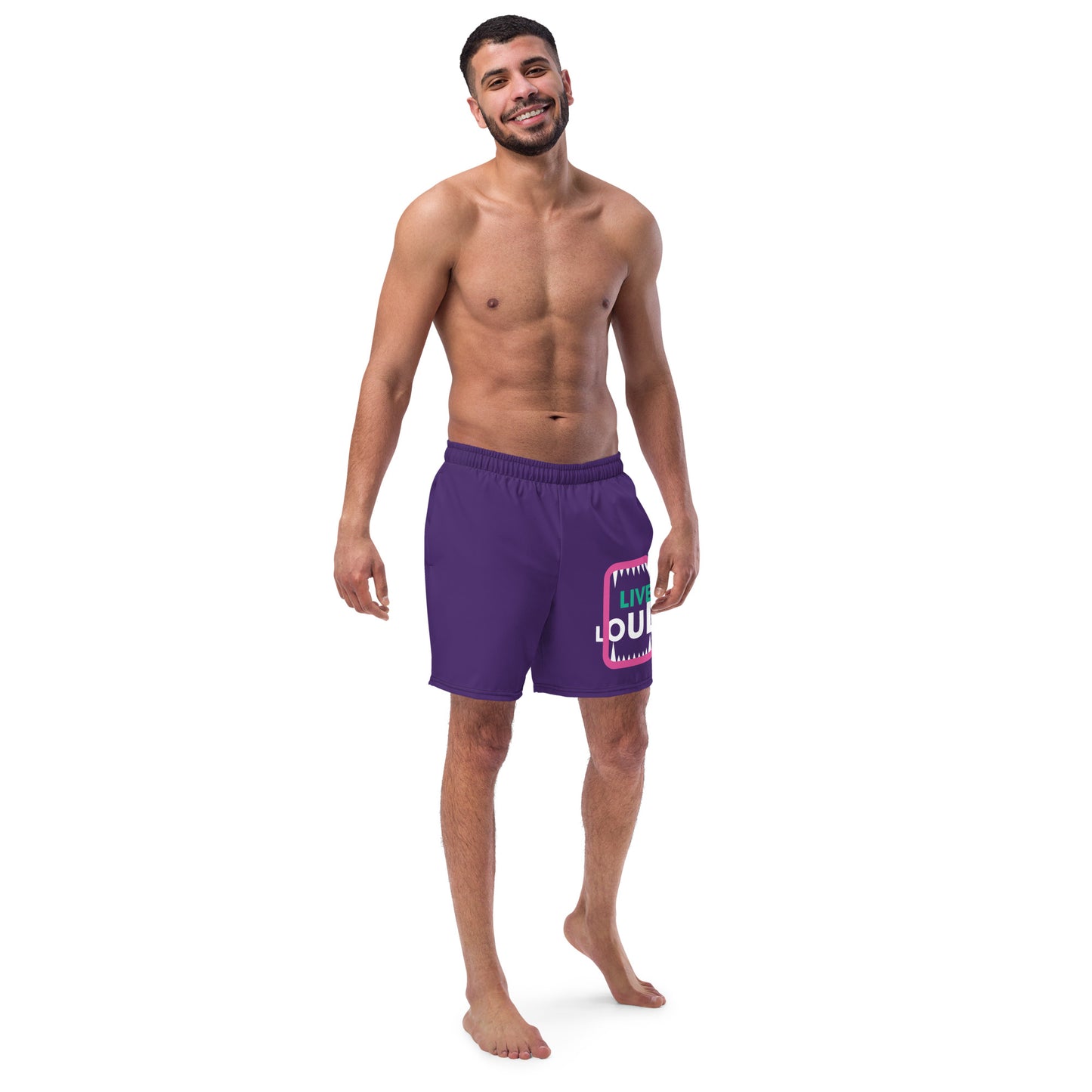 LIVE LOUD Men's Swim Trunks