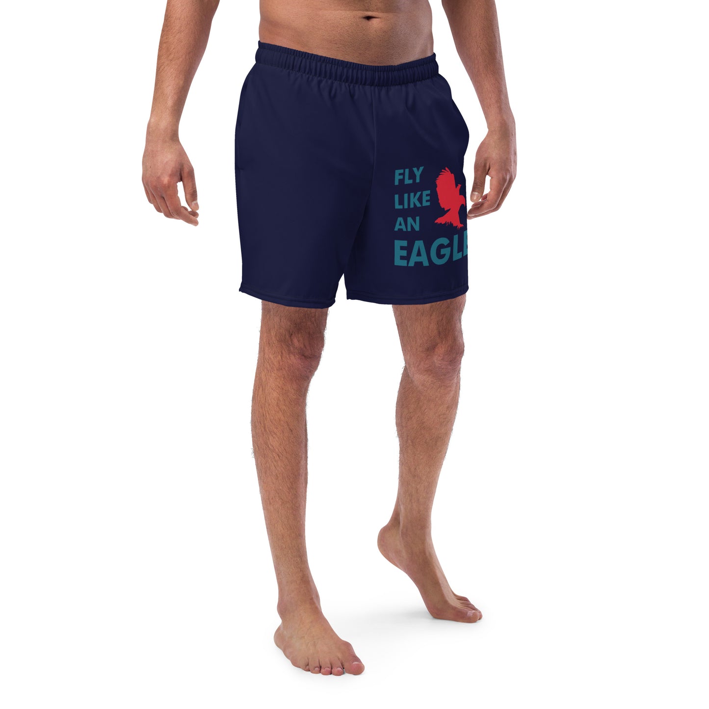 FLY LIKE AN EAGLE Men's Swim Trunks