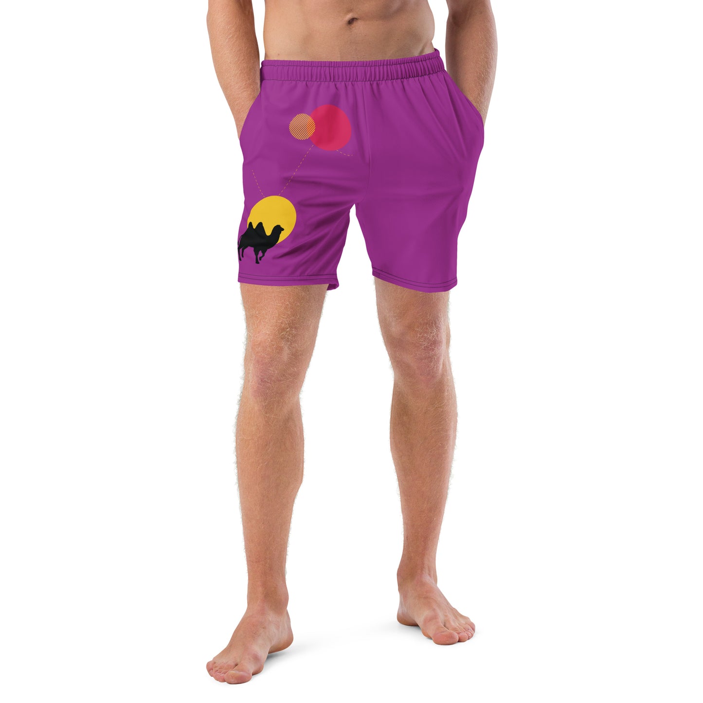 FOLLOW YOUR HEART Men's Swim Trunks