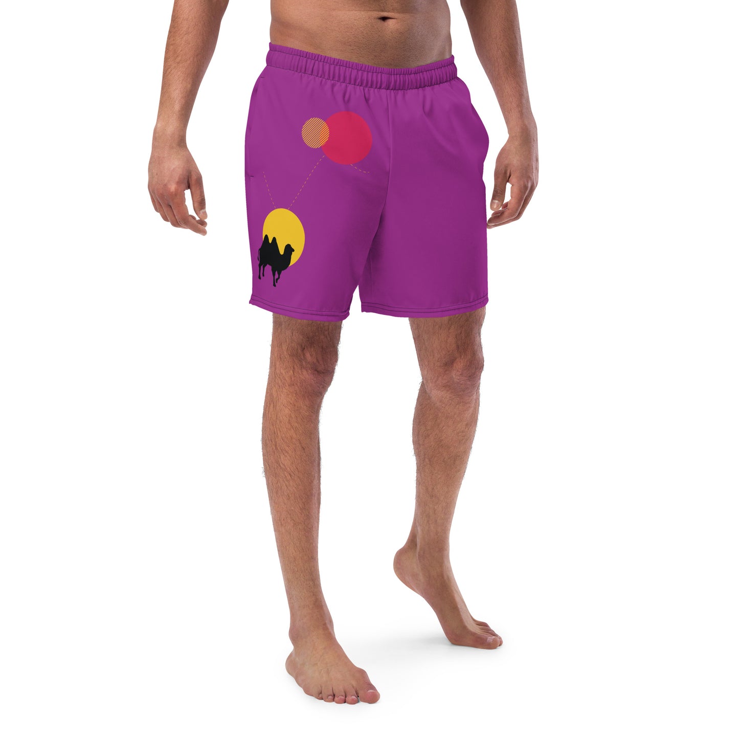 FOLLOW YOUR HEART Men's Swim Trunks