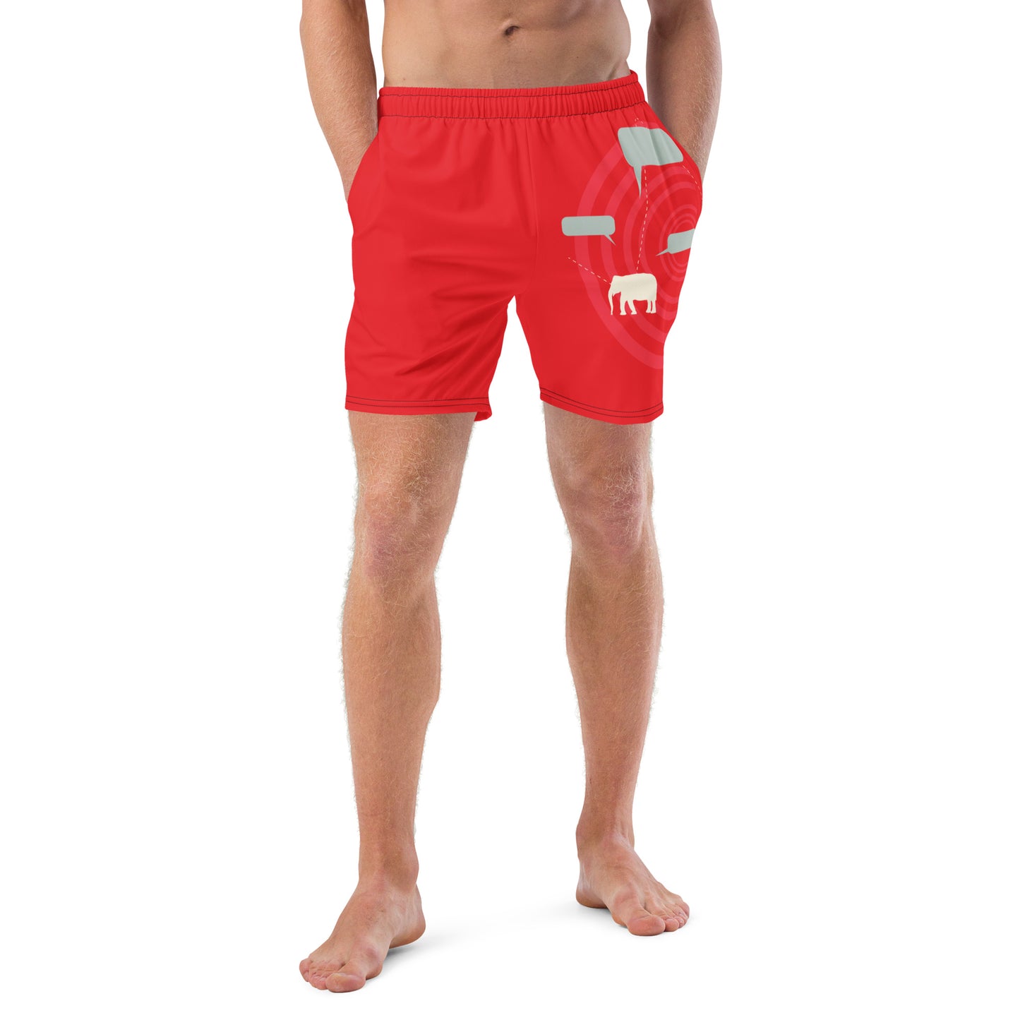 EXPRESS YOURSELF Men's Swim Trunks