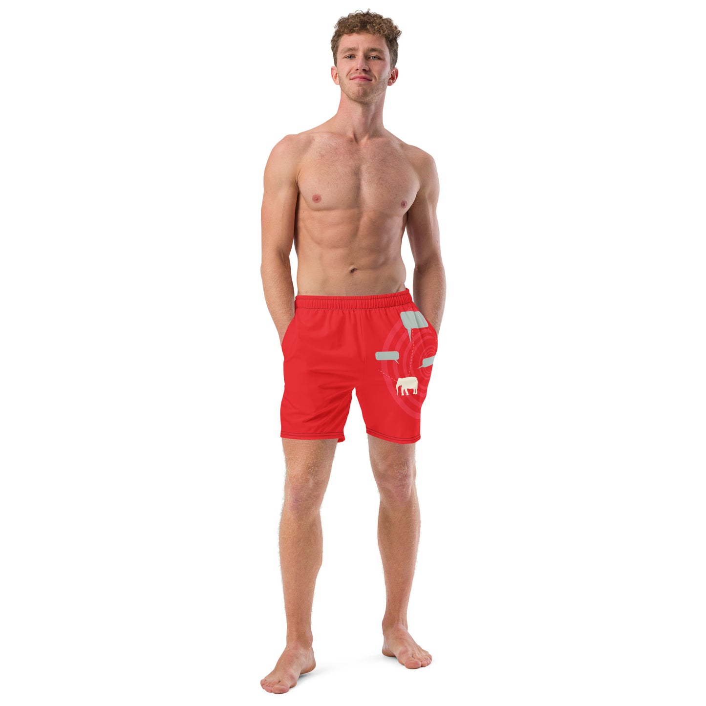 EXPRESS YOURSELF Men's Swim Trunks