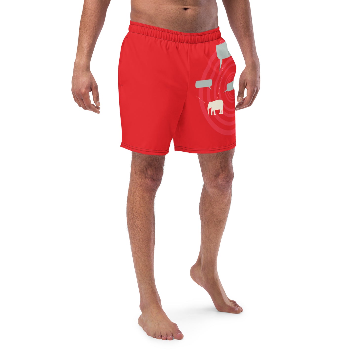 EXPRESS YOURSELF Men's Swim Trunks