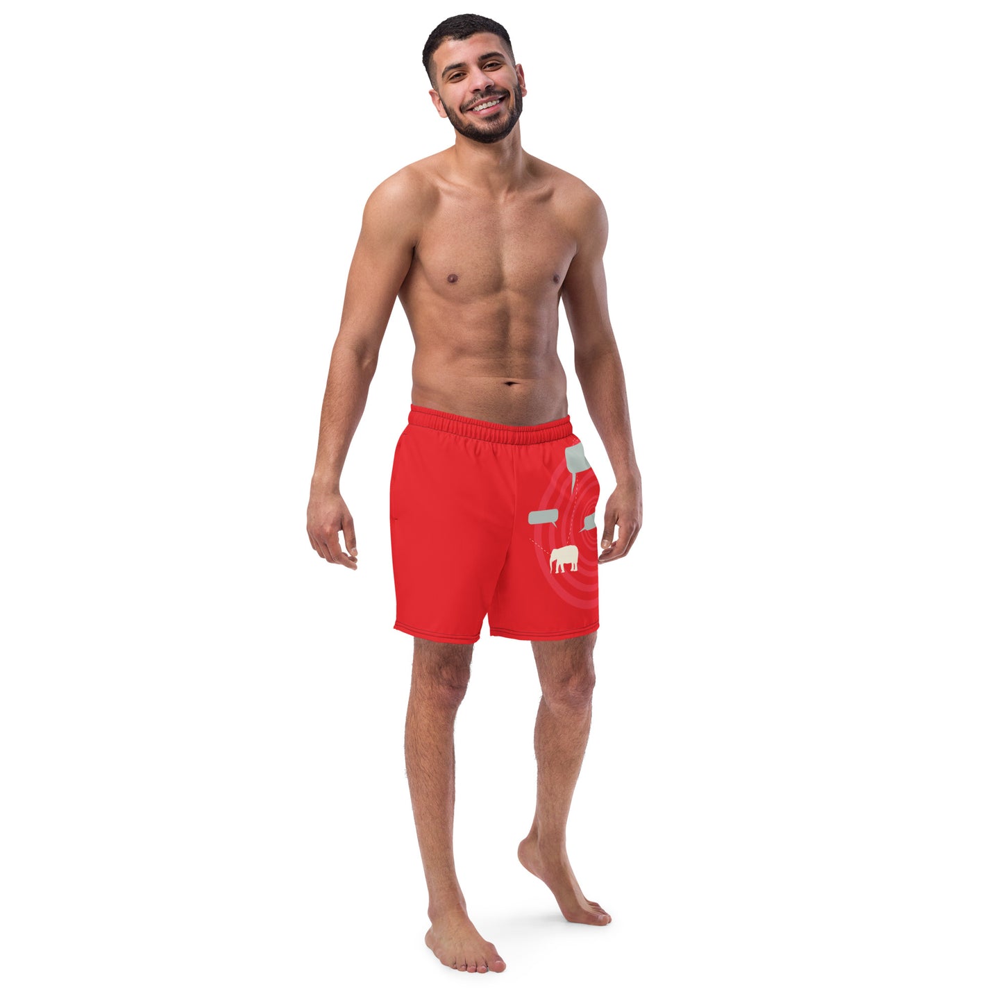 EXPRESS YOURSELF Men's Swim Trunks