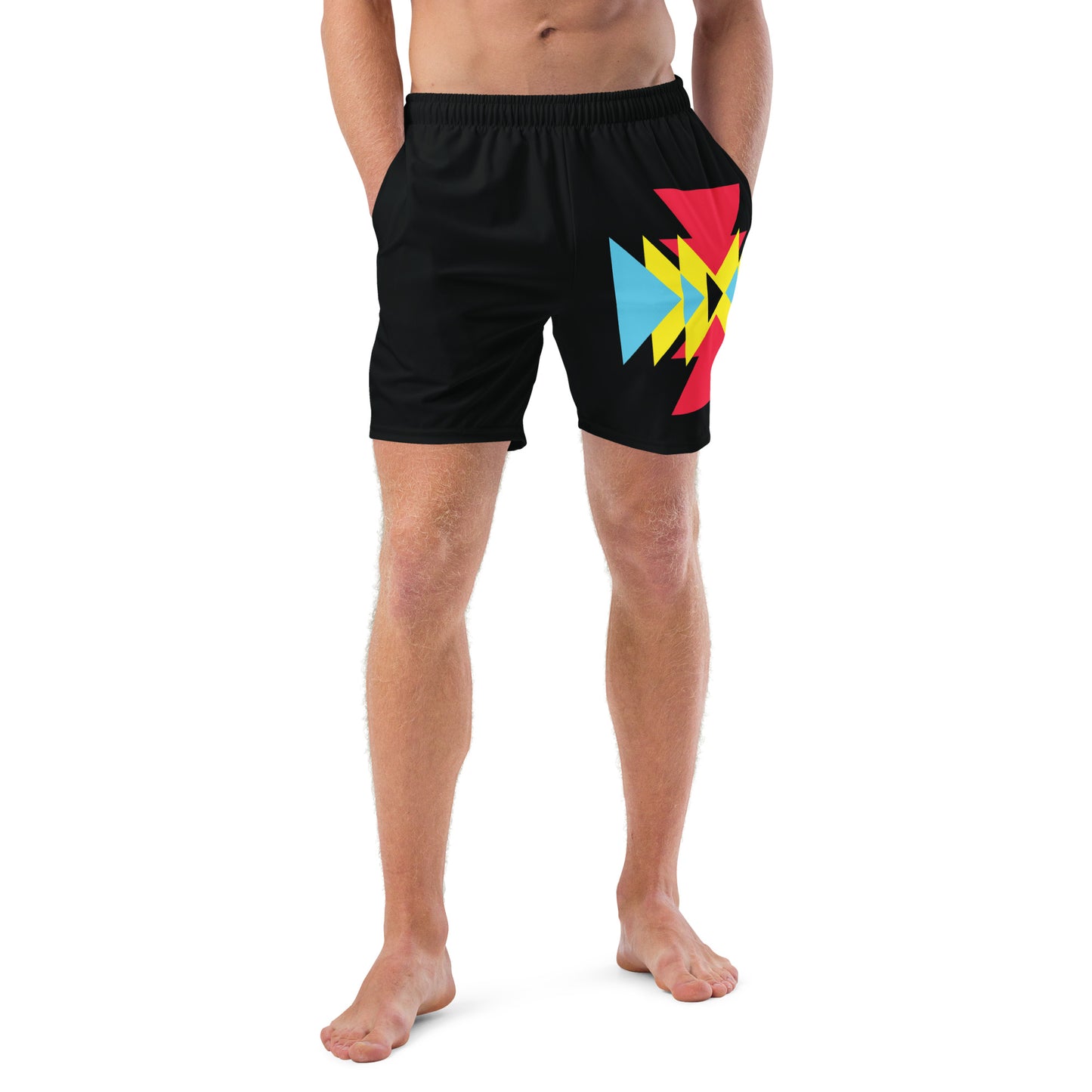 BE BRAVE Men's Swim Trunks