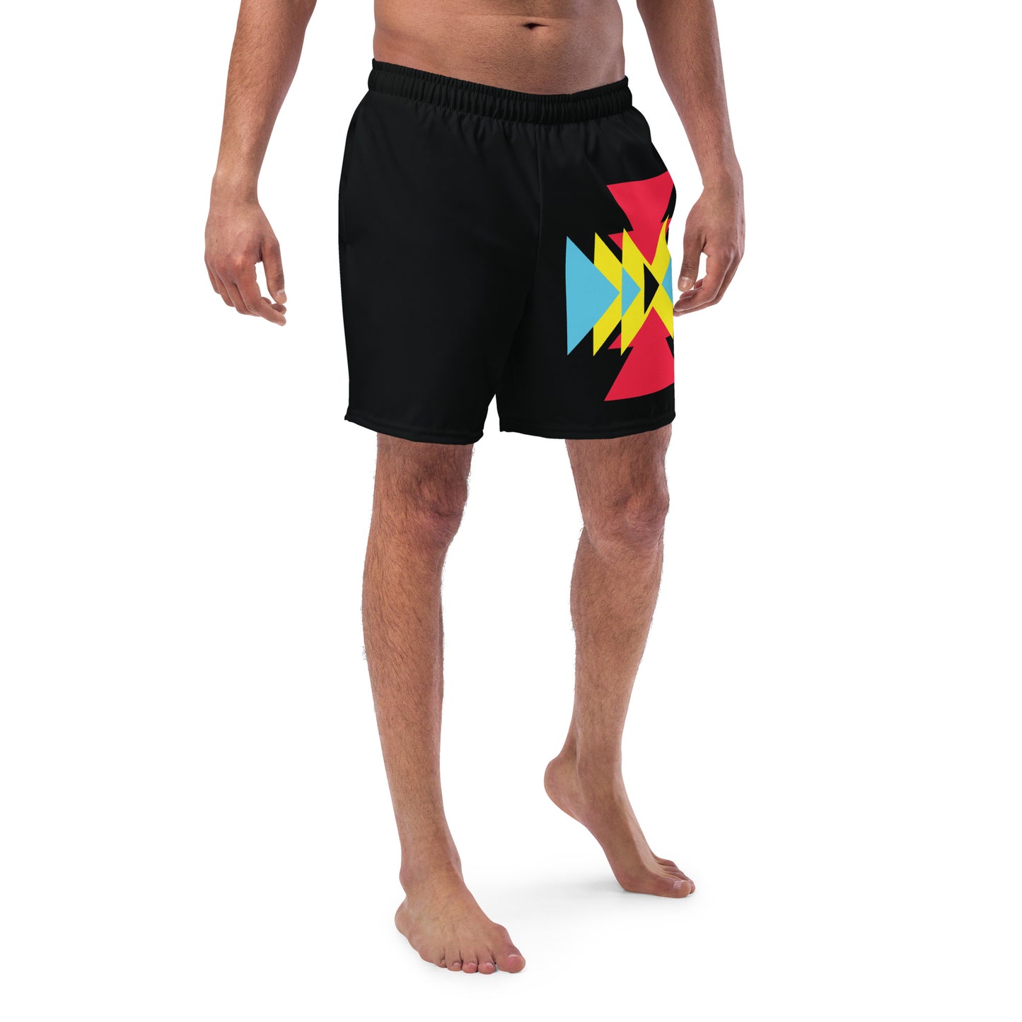 BE BRAVE Men's Swim Trunks