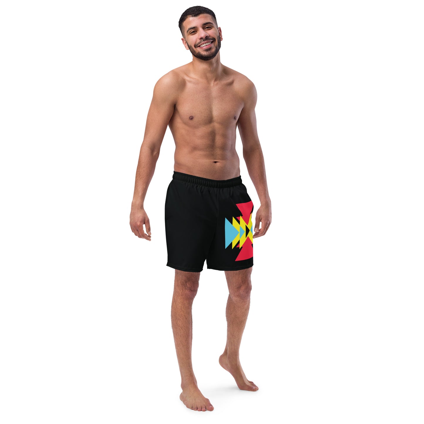 BE BRAVE Men's Swim Trunks