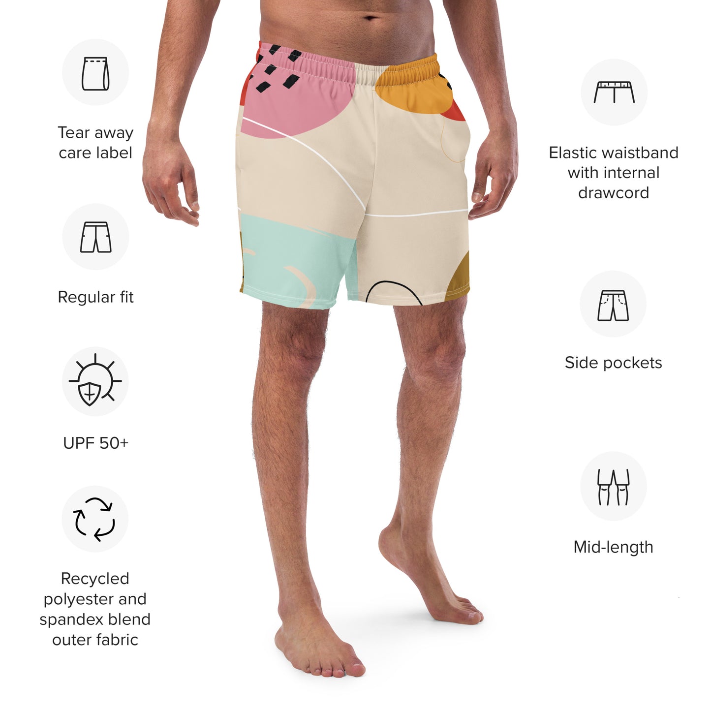 INSPIRATION Men's Swim Trunks