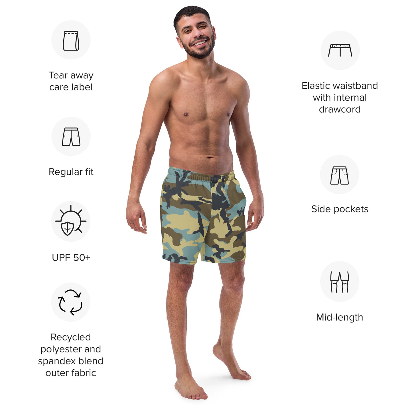 ADAPT Men's Swim Trunks