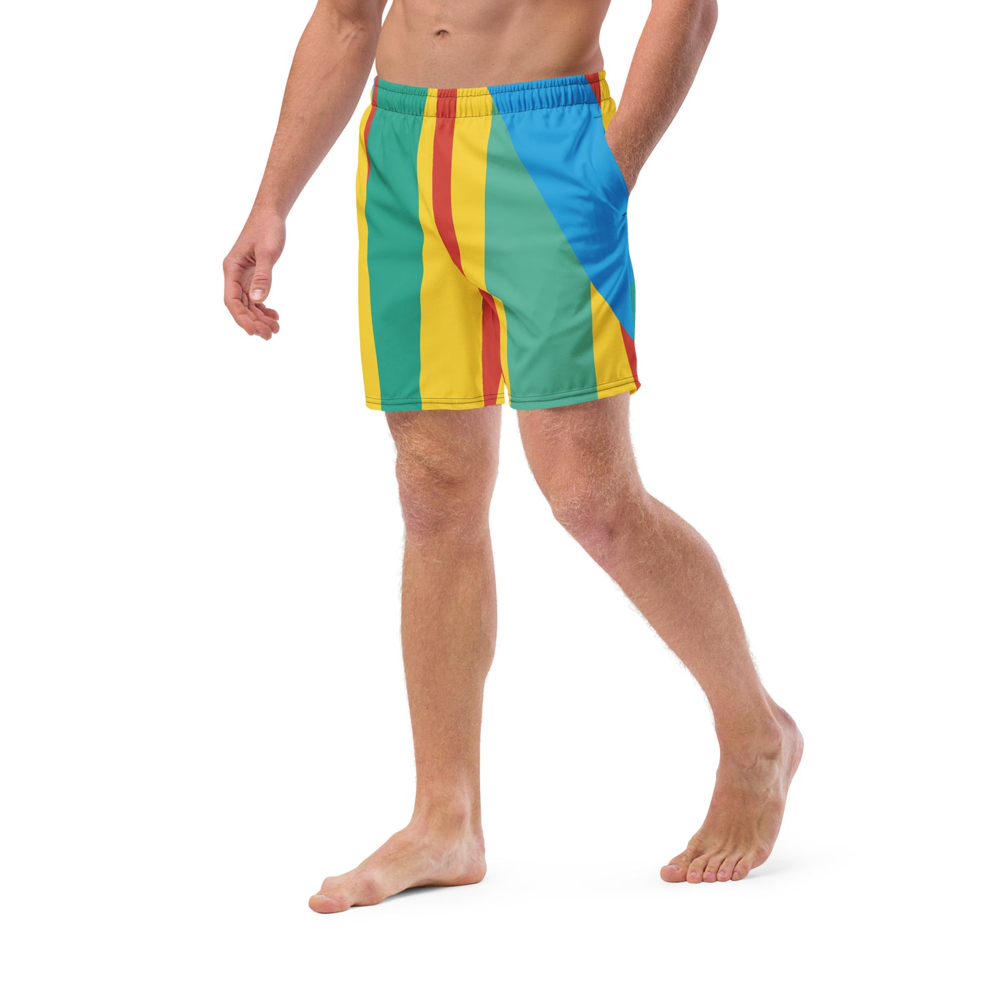 RAY OF LIGHT Men's Swim Trunks