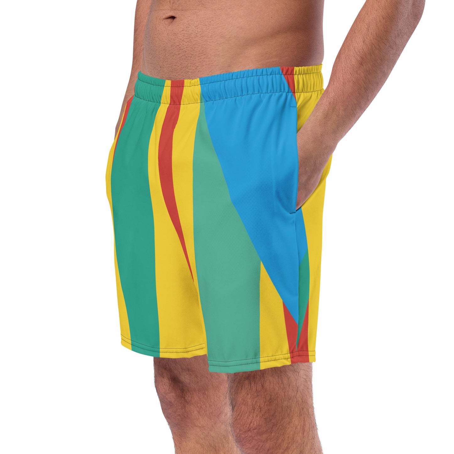 RAY OF LIGHT Men's Swim Trunks