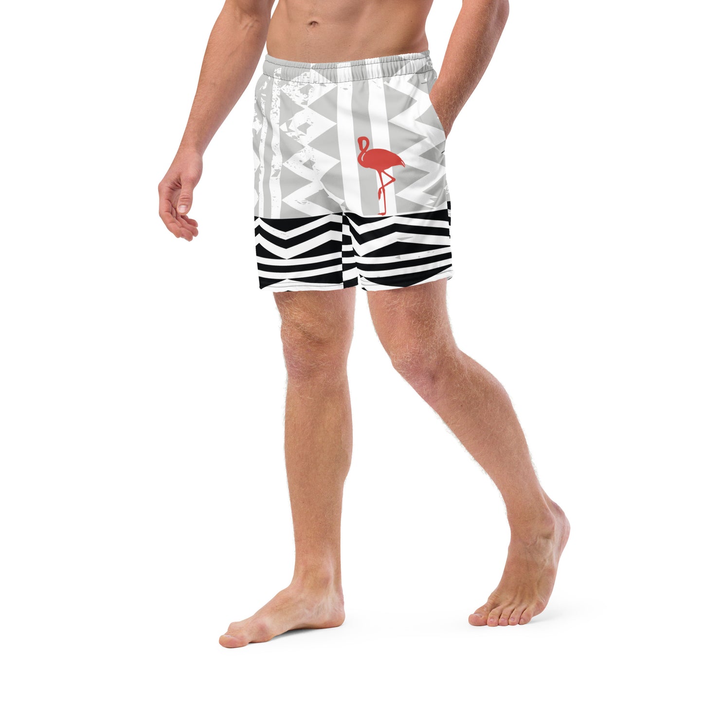 ONE STEP AT A TIME Swim Trunks