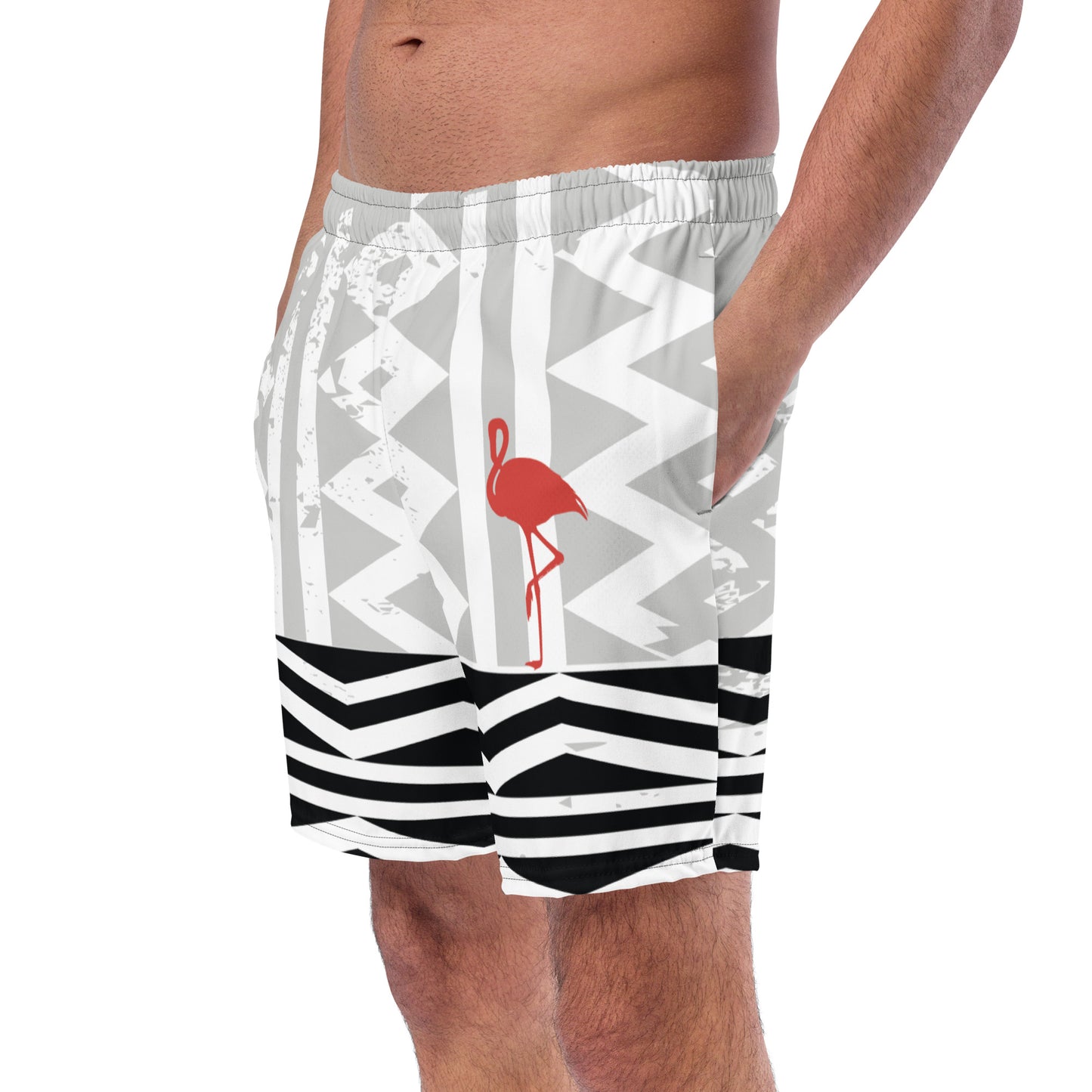 ONE STEP AT A TIME Swim Trunks