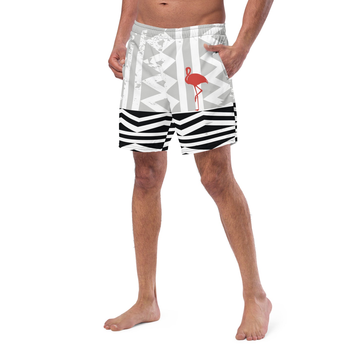 ONE STEP AT A TIME Swim Trunks