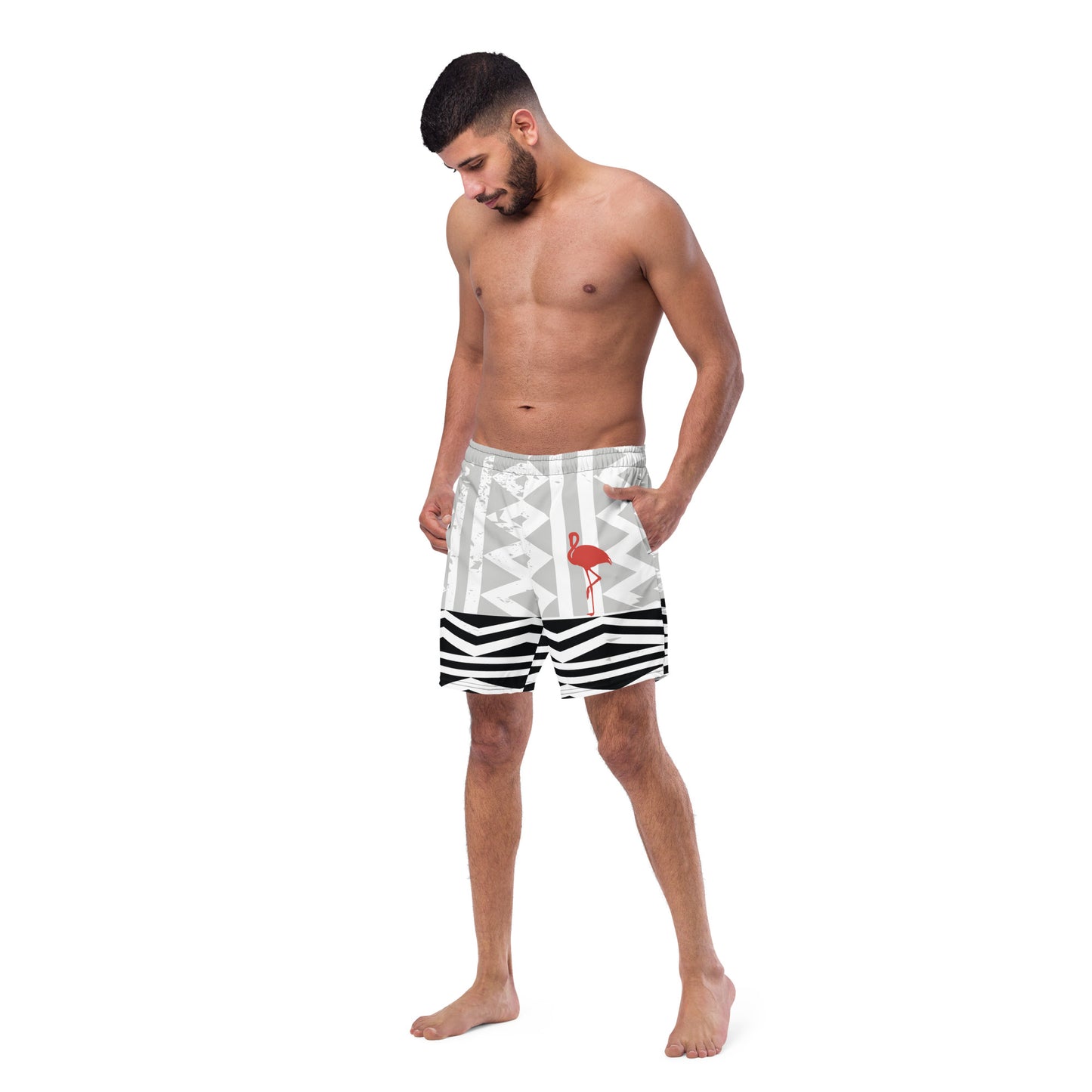 ONE STEP AT A TIME Swim Trunks