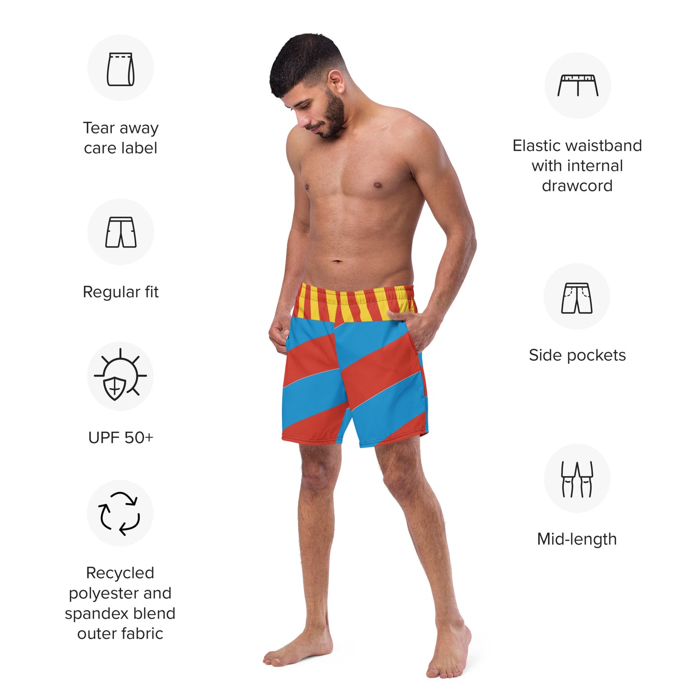 DESIGNER Men's Swim Trunks